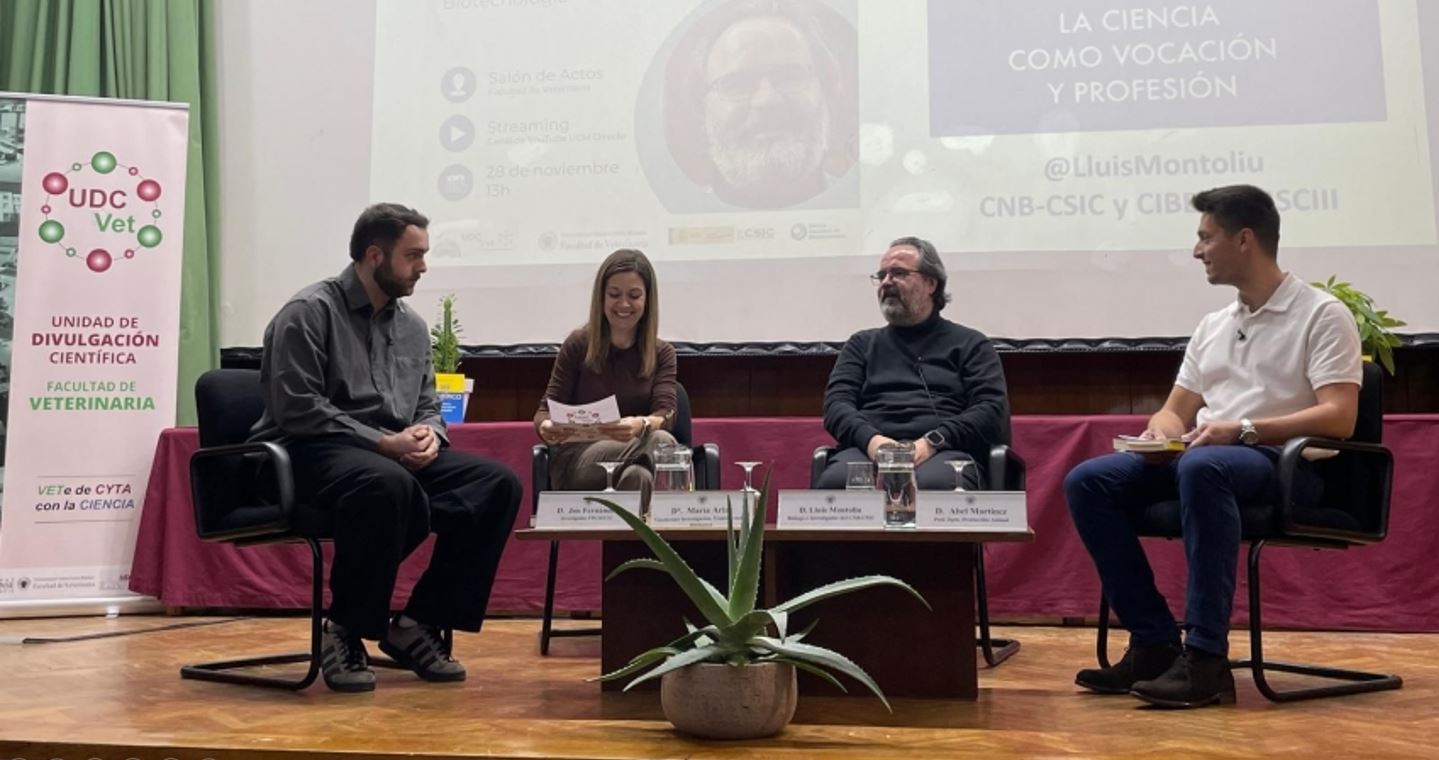 Presentación del libro de Lluis Montoliú: "Ser científico. La ciencia como vocación y profesión"